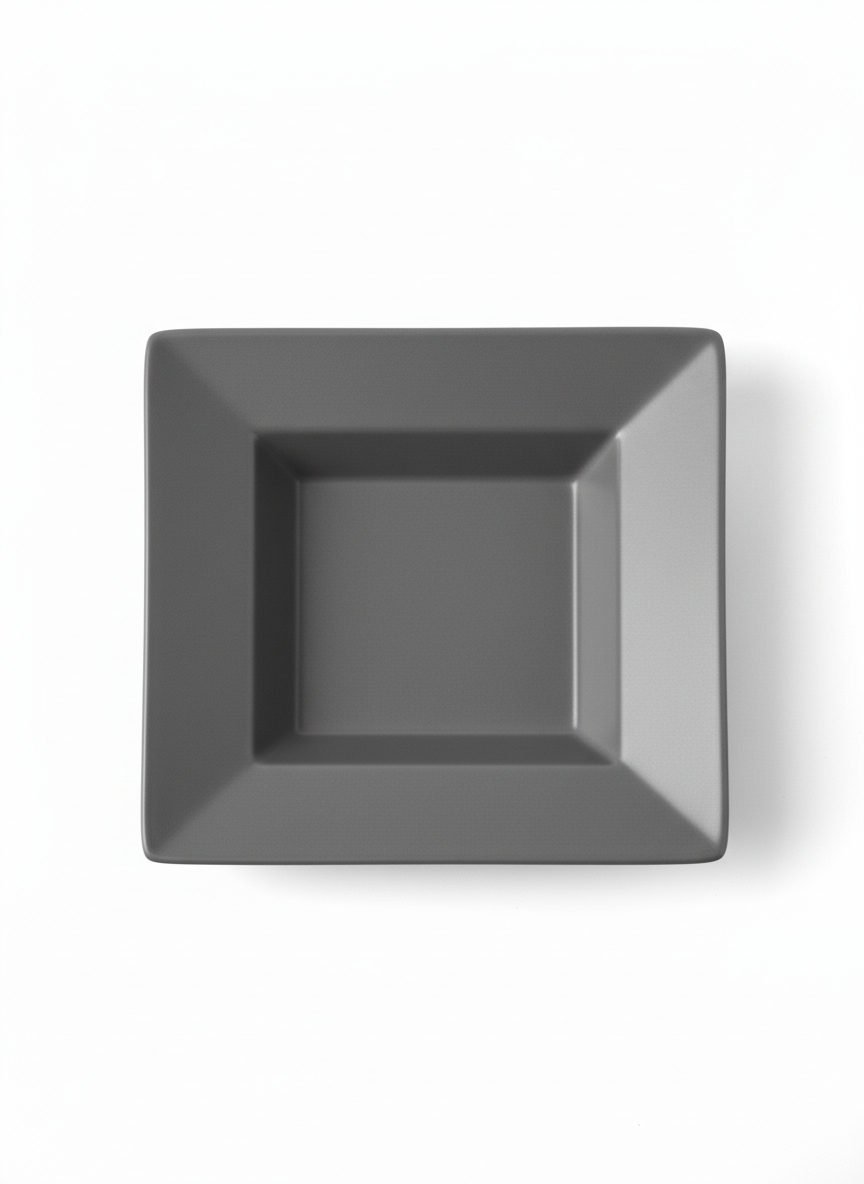 Deep Well Square Decorative Plate