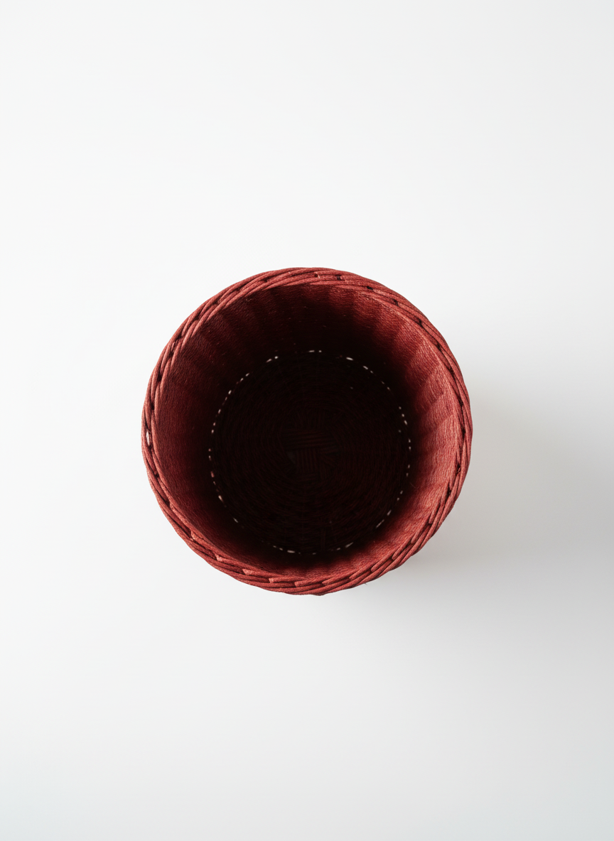 Nested Tall Woven Decorative Basket