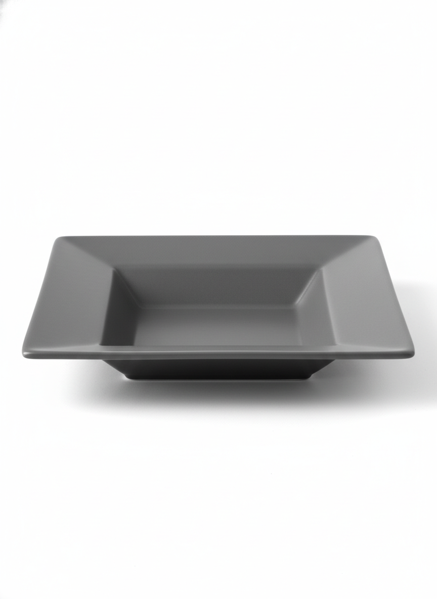 Deep Well Square Decorative Plate